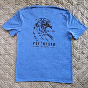 Wave on Back - Short Sleeve Tee